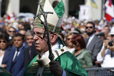 papa Francisco visita Turín 21-22 junio 2015 preside la eucaristía