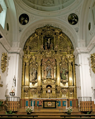 iglesia del convento del Carmen en Segovia fundada por Teresa de Jesús