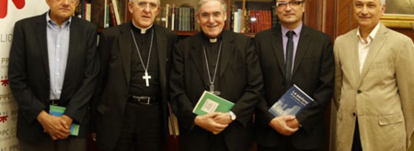 presentación en Madrid del libro 'La pastoral de las grandes ciudades', del cardenal Sistach, PPC, 14 julio 2015
