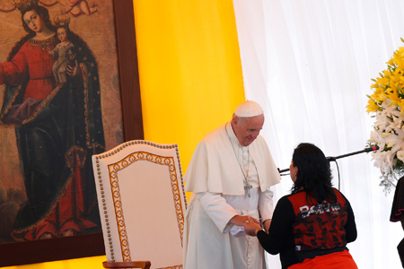 papa Francisco visita el centro de rehabilitación Santa Cruz-Palmasola en Bolivia 10 julio 2015