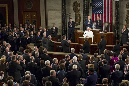 papa Francisco discurso ante el Congreso de los Estados Unidos de América 24 septiembre 2015