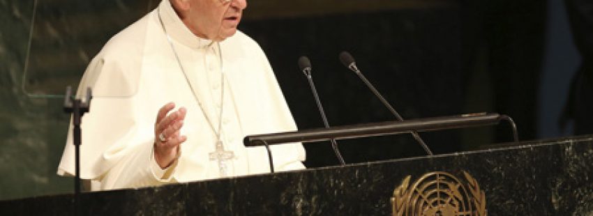 papa Francisco en la ONU Naciones Unidas discurso 25 septiembre 2015