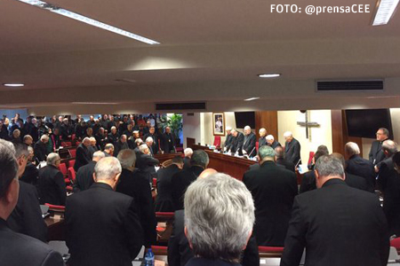 obispos españoles en la 106 Asamblea Plenaria de la CEE noviembre 2015