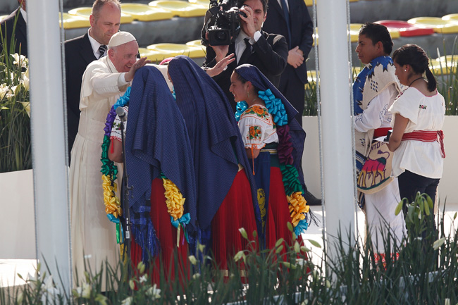 papa Francisco encuentro con los jóvenes de México en Morelia 16 febrero 2016