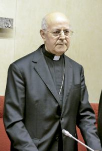 cardenal Ricardo Blázquez, presidente de la CEE, Asamblea Plenaria de la CEE abril 2016