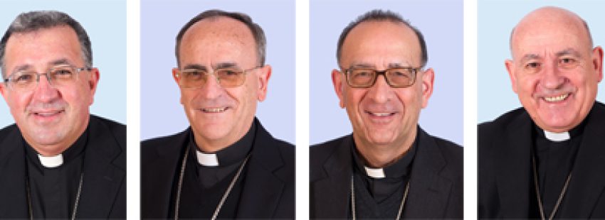 obispos españoles miembros del consejo C-5 para la reflexión sobre la nueva Conferencia Episcopal Española