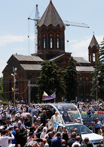 papa Francisco viaje a Armenia 24-26 junio 2016