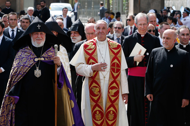 papa Francisco viaje a Armenia 24-26 junio 2016