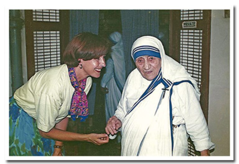 Maria Nieves León, cooperante valenciana con Madre Teresa de Calcuta
