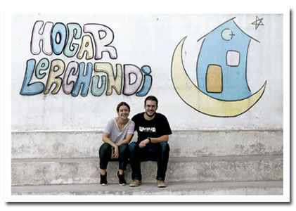 Caridad Campo y Gabriel Romero, pareja de novios en Tánger (Marruecos)