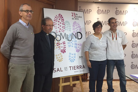 misioneros en la rueda de prensa de OMP para Domund 2016 18 octubre 2016