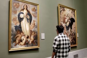 exposición en el Museo del Prado Inmaculadas. Donación Plácido Arango Arias
