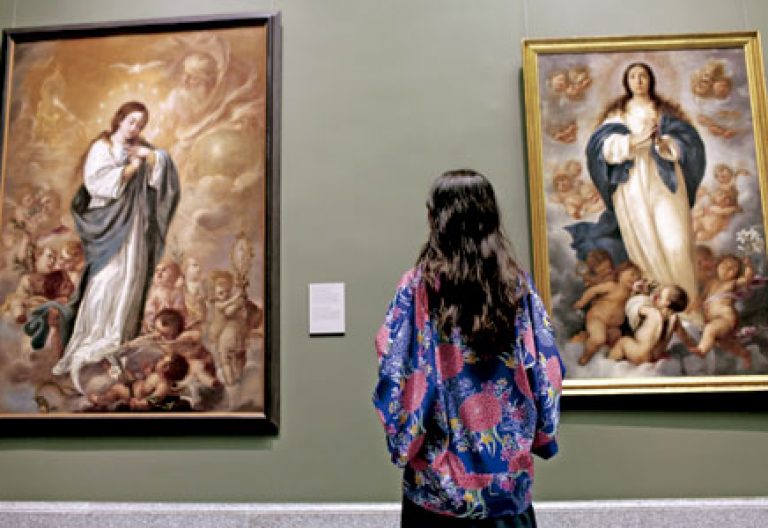 exposición en el Museo del Prado Inmaculadas. Donación Plácido Arango Arias