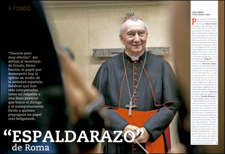 apertura A fondo Visita del cardenal Pietro Parolin a España 3008 octubre 2016