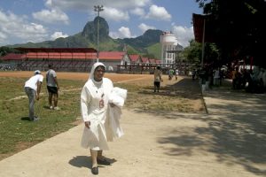 Neyda Rojas, religiosa mercedaria realiza pastoral en la Penitenciaría General de Venezuela
