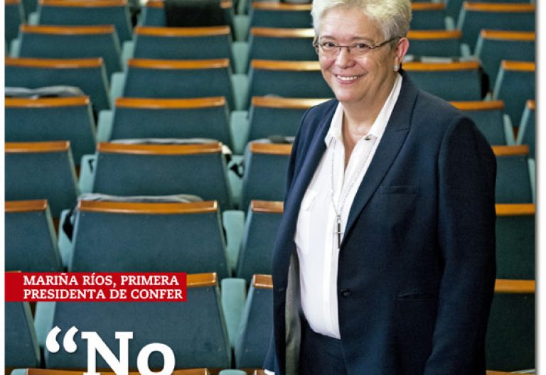 portada Vida Nueva Entrevista a Mariña Ríos, primera presidenta de CONFER 3013 noviembre 2016 Grande