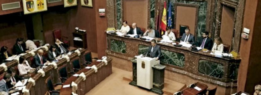 pleno autonómico de la Asamblea de Murcia