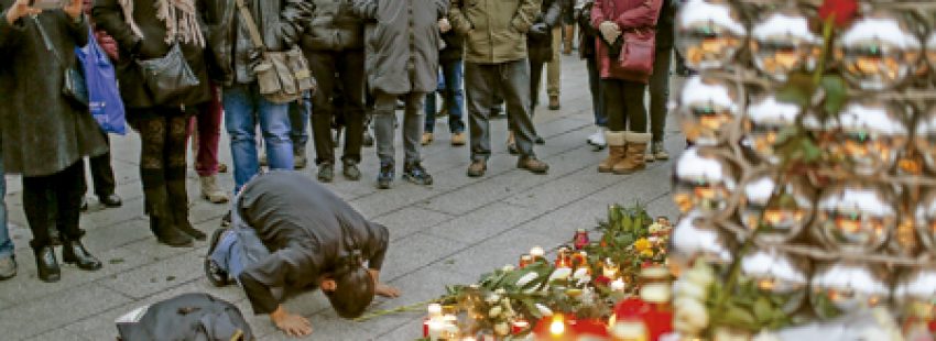 mercadillo de Navidad en Berlín donde se produjo un atentado con un camión 19 diciembre 2016