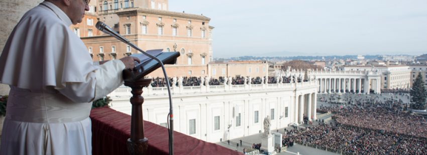 papa Francisco dirige mensaje Urbi et Orbi 25 diciembre 2016