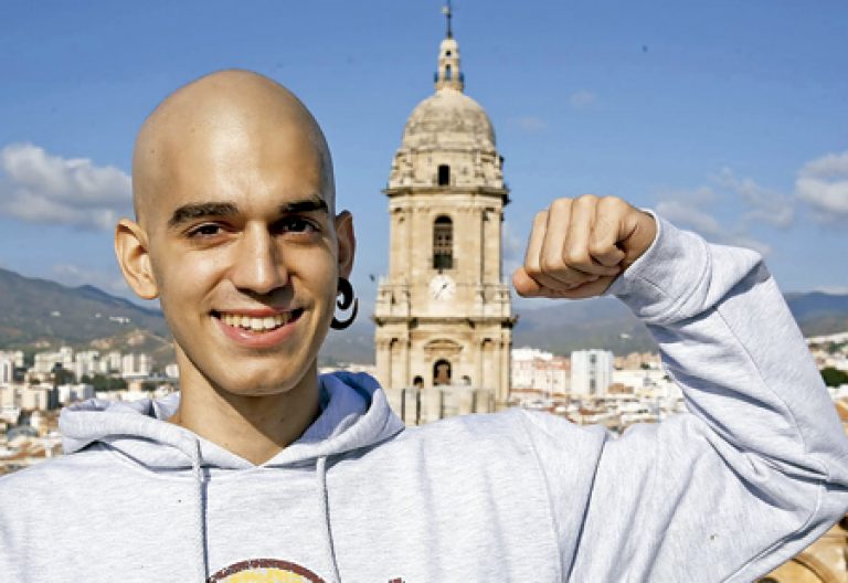 Pablo Ráez, joven malagueño enfermo de leucemia fenómeno viral