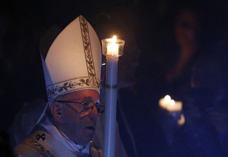 papa Francisco Vigilia Pascual Sábado Santo 15 abril 2017