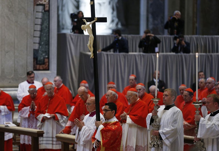 papa Francisco celebración Viernes Santo Basílica vaticana 14 abril 2017
