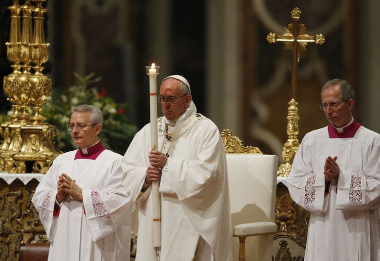 papa Francisco Vigilia Pascual Sábado Santo 15 abril 2017