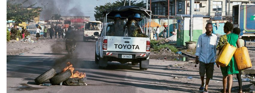 Las calles de la RDC son escenario de enfrentamientos