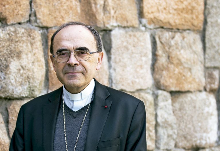 Philippe Barbarin, cardenal arzobispo de Lyon y primado de las Galias en Madrid abril 2017