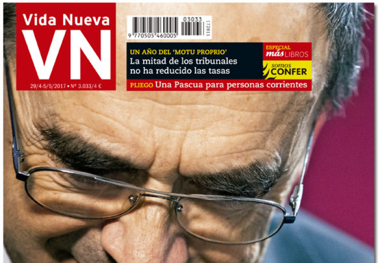 portada Vida Nueva edición España entrevista al cardenal Philippe Barbarin 3033 abril 2017