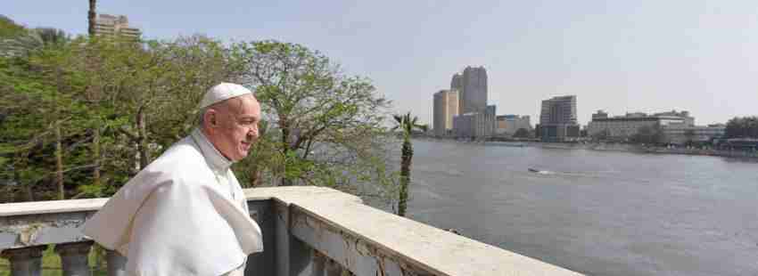 papa Francisco viaje Egipto vistas del Nilo desde la sede de la Nunciatura en El Cairo 28-29 abril 2017