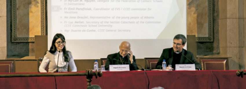 Simposio de obispos europeos CCEE en Barcelona para hablar de los jóvenes marzo 2017