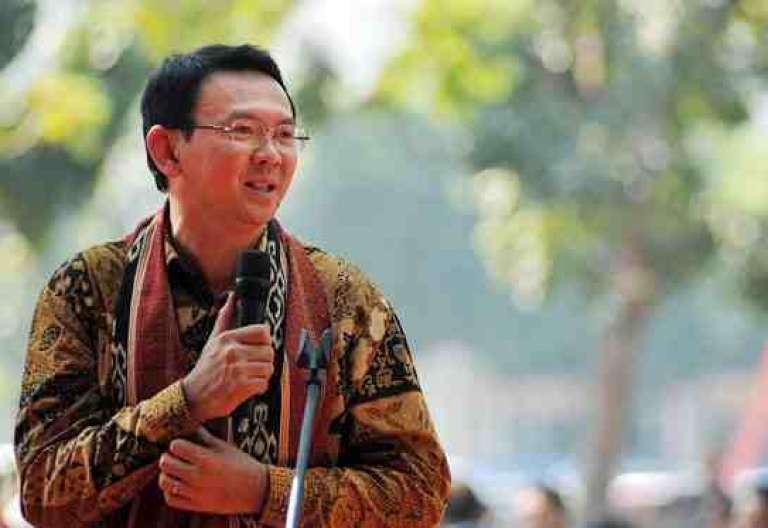 Ahok gobernado cristiano Yakarta Indonesia Asia
