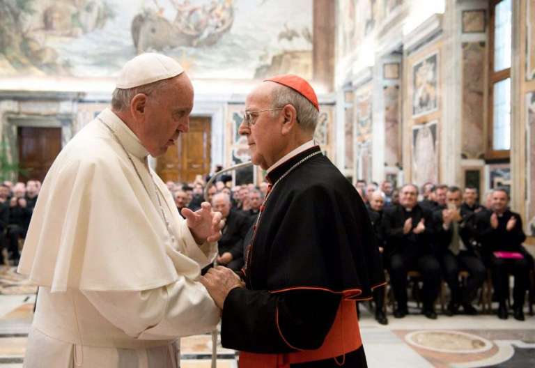 Francisco y el cardenal Blázquez