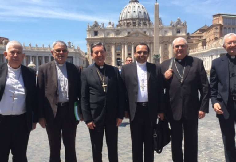 CELAM presidencia del Consejo Episcopal Latinoamericano Vaticano visita papa Francisco mayo 2017
