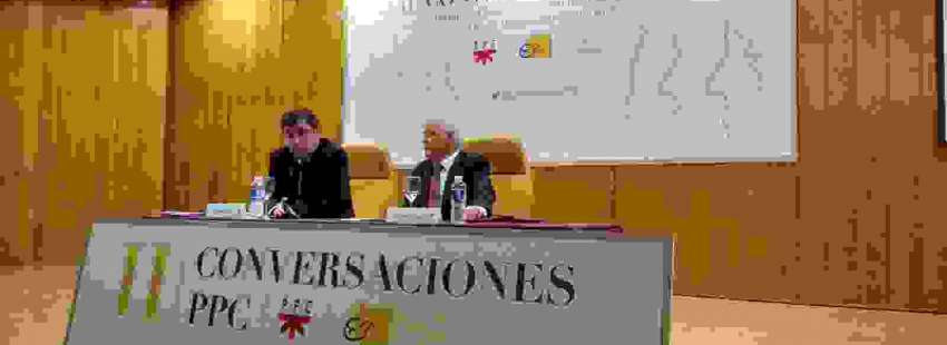 Marciano Vidal, durante su ponencia en II Conversaciones PPC el 5 de mayo de 2017