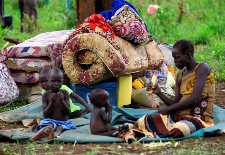Sudán del Sur Guerra Desplazados