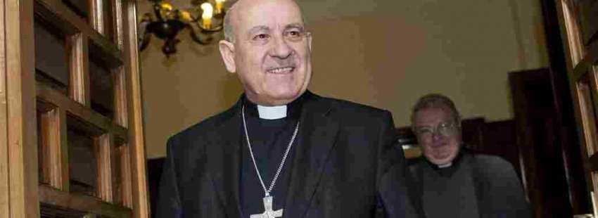 El arzobispo de Zaragoza, Vicente Jiménez