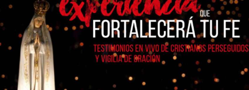 Vigilia de Ayuda a la Iglesia Necesitada en La Almudena, Madrid