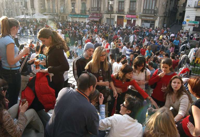 Jóvenes en Granada