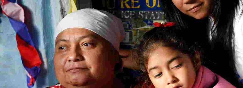 mujeres zona pobre de Paraguay esperan la visita del papa Francisco