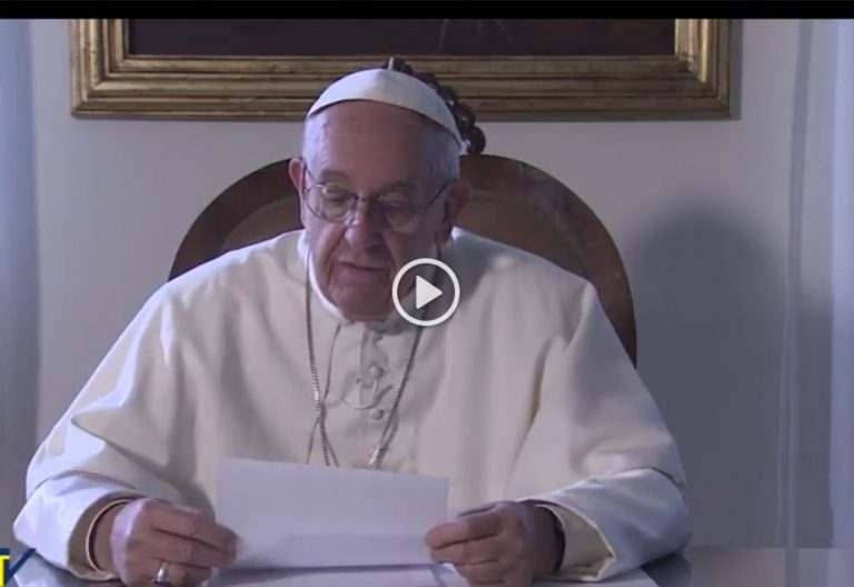 papa Francisco envía vídeo a los portugueses antes de su viaje a Fátima mayo 2017