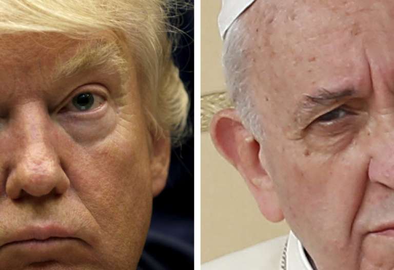 Donald Trump y el papa Francisco se reúnen en el Vaticano 24 de mayo de 2017