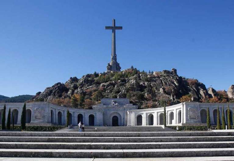 Valle de los Caídos donde está enterrado Francisco Franco en Madrid