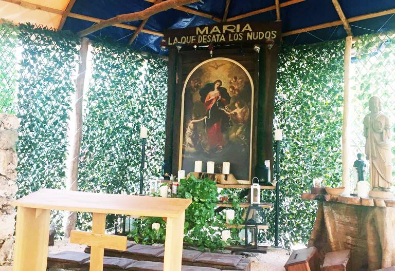 Llega a México la “Virgen Desatanudos”, advocación favorita del papa Francisco