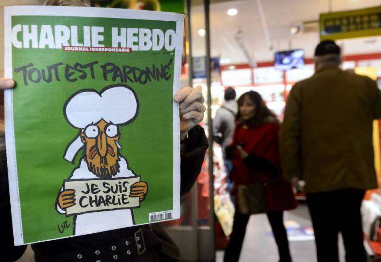Ejemplar de la revista satírica Charlie Hebdo/EFE