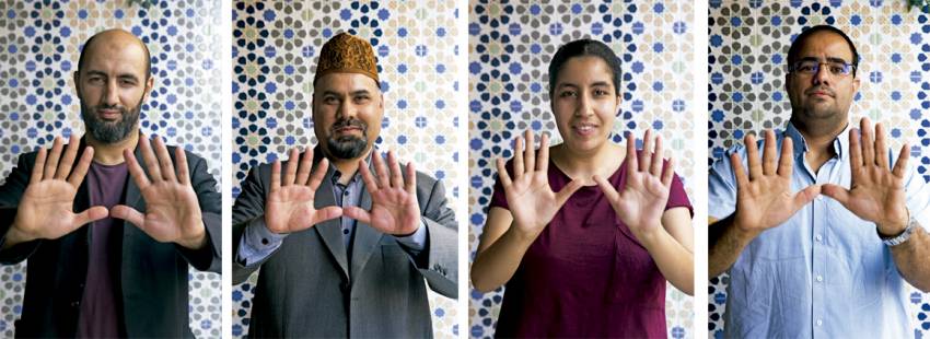 cuatro musulmanes hablan con Vida Nueva en la mezquita de San Sebastián de los Reyes Madrid