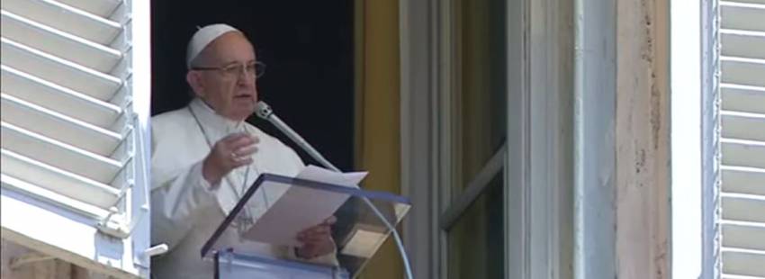 papa Francisco reza el ángelus 25 junio 2017