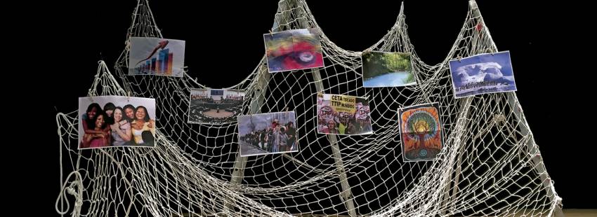 fotos de proyectos de religiosos sobre una red Jornadas de Justicia y Solidaridad 2017 CONFER