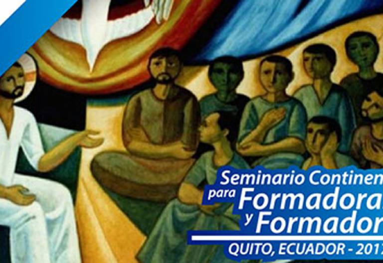 cartel CLAR seminario formadores de religiosos Ecuador julio 2017